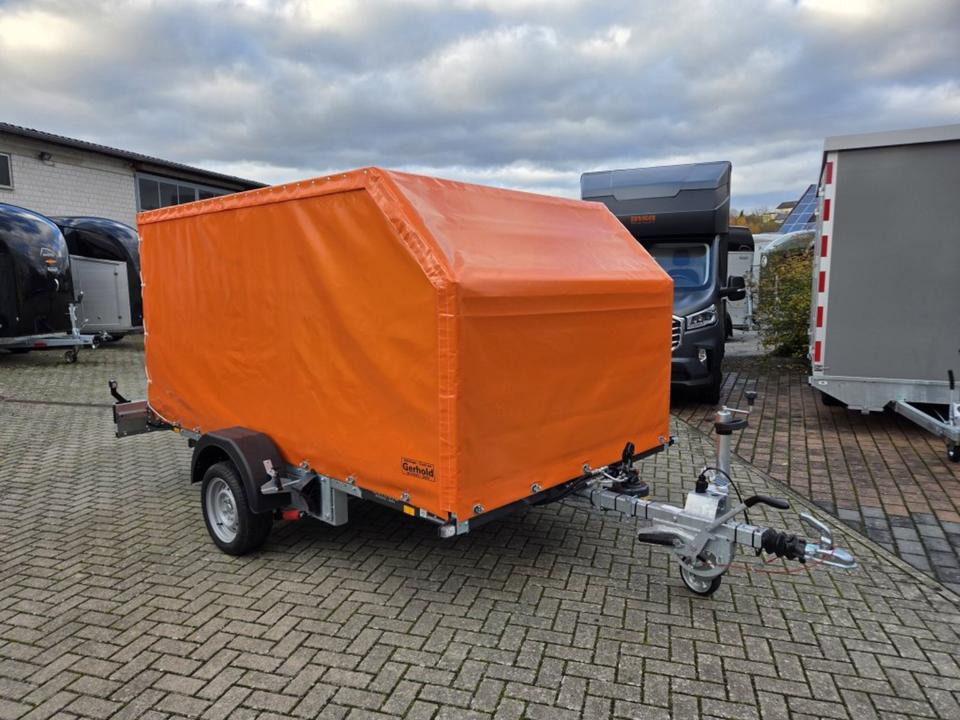 PKW Anhänger Unsinn Absenkanhänger 100 km/h Alubordwände Plane - Remolque de coche: foto 2 PKW Anhänger Unsinn Absenkanhänger 100 km/h Alubordwände Plane - Remolque de coche: foto 2