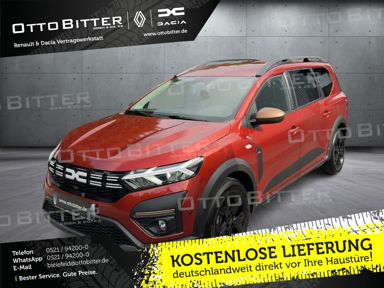 Dacia Jogger Extreme TCe110 5-Sitze CITY-PAKET/NAVI - Coche familiar: foto 1 Dacia Jogger Extreme TCe110 5-Sitze CITY-PAKET/NAVI - Coche familiar: foto 1