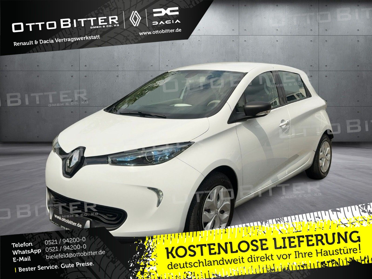 Renault ZOE LIFE Batteriemiete Z.E.40 (41kWh) - Coche: foto 1 Renault ZOE LIFE Batteriemiete Z.E.40 (41kWh) - Coche: foto 1