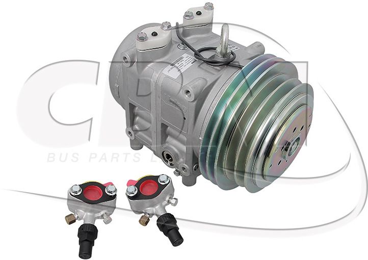 AUTOCLIMA B+A CLUTCH COMPRESSOR - HALDEX (72204C) - Compresor de aire acondicionado para Autobús: foto 1 AUTOCLIMA B+A CLUTCH COMPRESSOR - HALDEX (72204C) - Compresor de aire acondicionado para Autobús: foto 1