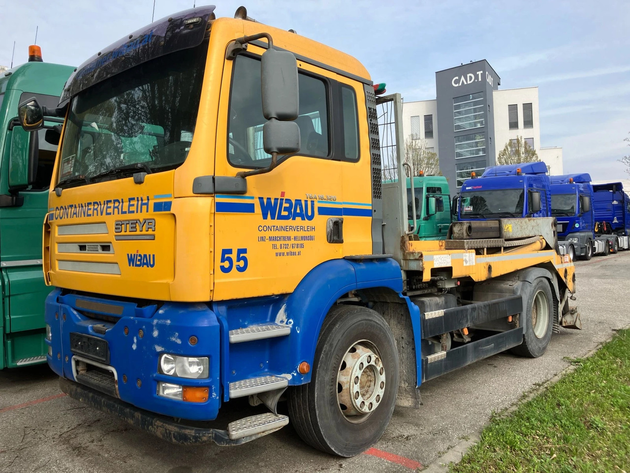 Man Tga 18.320, Контейноровоз, Нов внос - Camión portacontenedor de cadenas: foto 3 Man Tga 18.320, Контейноровоз, Нов внос - Camión portacontenedor de cadenas: foto 3