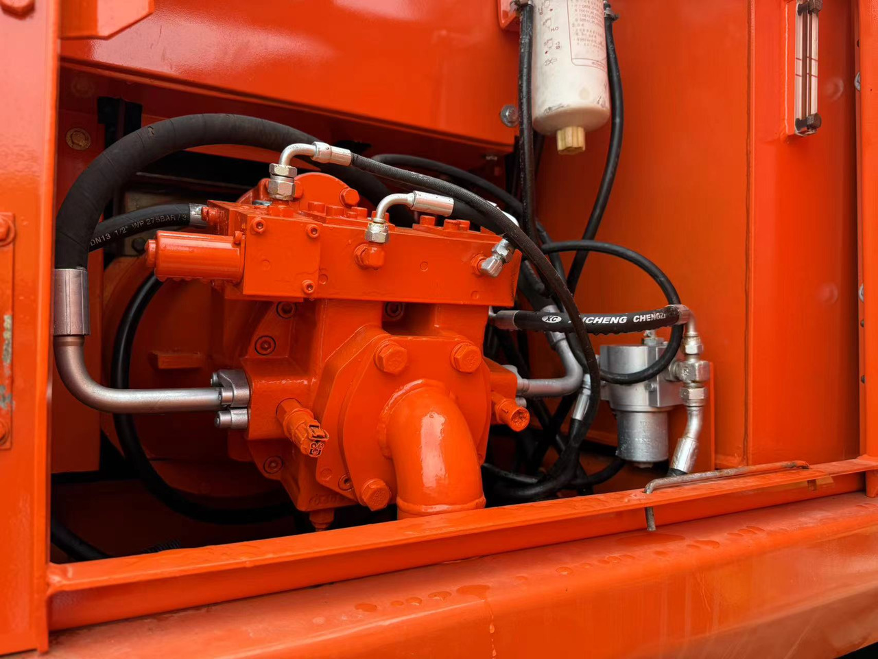 Excavadora de ruedas DOOSAN Good Condition Original Doosan DH150w-7 Wheel Excavator 15 Tons Used Doosan Dh150w-7 Excavator Used Wheel Excavator for Sale: foto 10