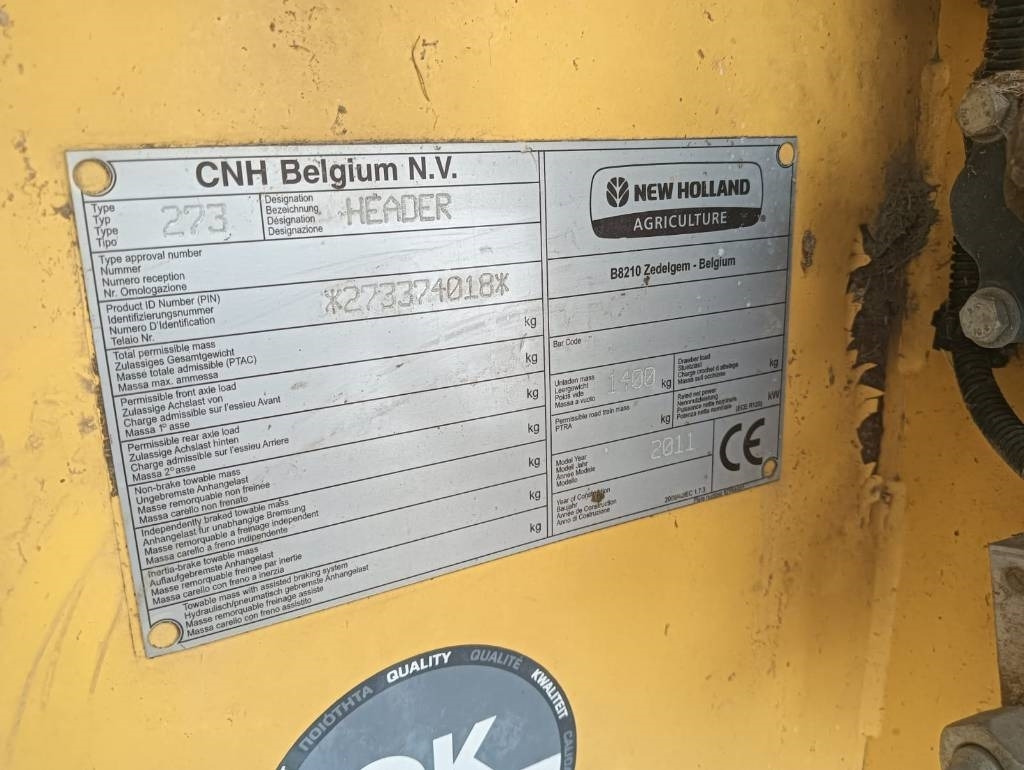 New Holland PICK UP 3 MT - Maquinaria de henificación: foto 3 New Holland PICK UP 3 MT - Maquinaria de henificación: foto 3