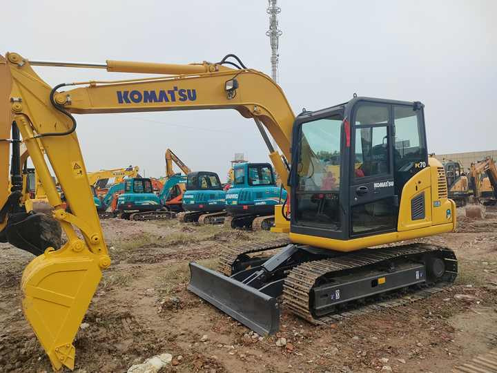 Used Heavy Machinery Komatsu PC70-8 Digger Cheap for Sale - Excavadora de cadenas: foto 2 Used Heavy Machinery Komatsu PC70-8 Digger Cheap for Sale - Excavadora de cadenas: foto 2