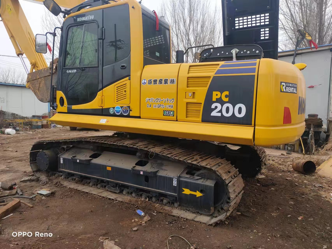 KOMATSU PC200-8 - Excavadora de ruedas: foto 1 KOMATSU PC200-8 - Excavadora de ruedas: foto 1