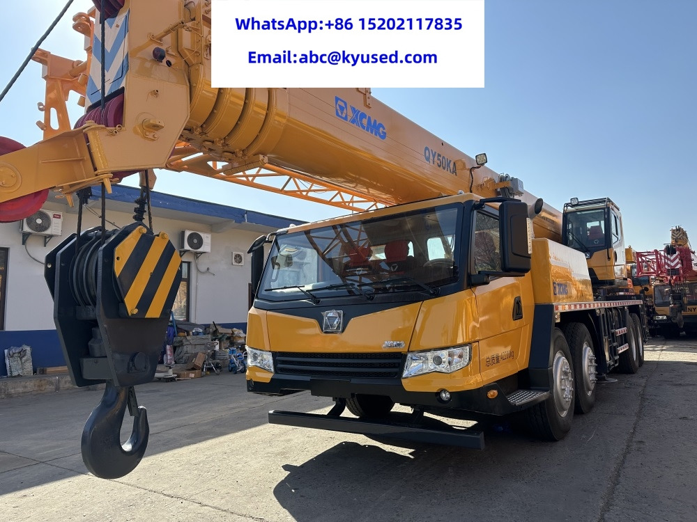 XCMG QY50KA XCT50 QY50KC QY55KC 55TON 50TON 25TON 35TON QY70KC 70TON XCT80 80TON - Autogrúa: foto 1 XCMG QY50KA XCT50 QY50KC QY55KC 55TON 50TON 25TON 35TON QY70KC 70TON XCT80 80TON - Autogrúa: foto 1