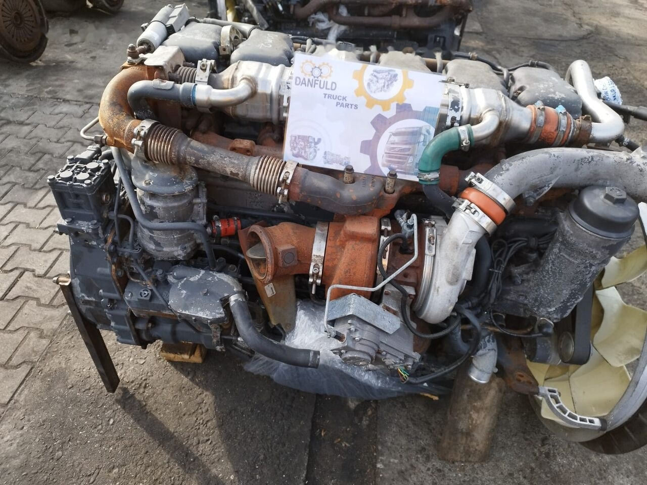 Scania R E6 490 XPI DC13125 Scania truck - Motor para Camión: foto 1 Scania R E6 490 XPI DC13125 Scania truck - Motor para Camión: foto 1