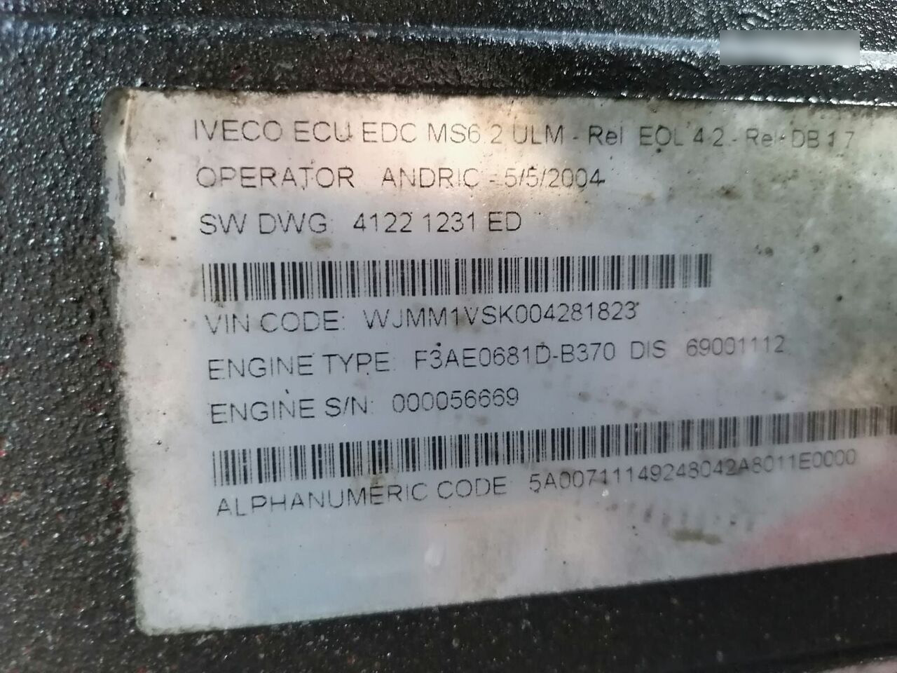 IVECO Cursor 10 F3AE0681D-B370 IVECO Stralis - Motor para Camión: foto 5 IVECO Cursor 10 F3AE0681D-B370 IVECO Stralis - Motor para Camión: foto 5