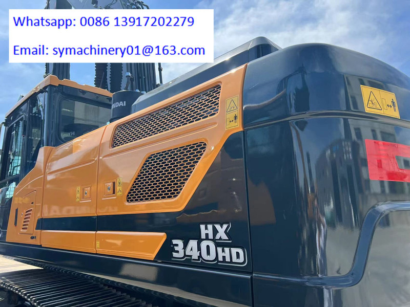 Excavadora de cadenas nuevo Hyundai HX340HD: foto 13