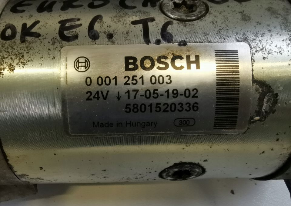 Iveco EUROCARGO OE 5801520336 rozrusznik - Arranque para Camión: foto 2 Iveco EUROCARGO OE 5801520336 rozrusznik - Arranque para Camión: foto 2