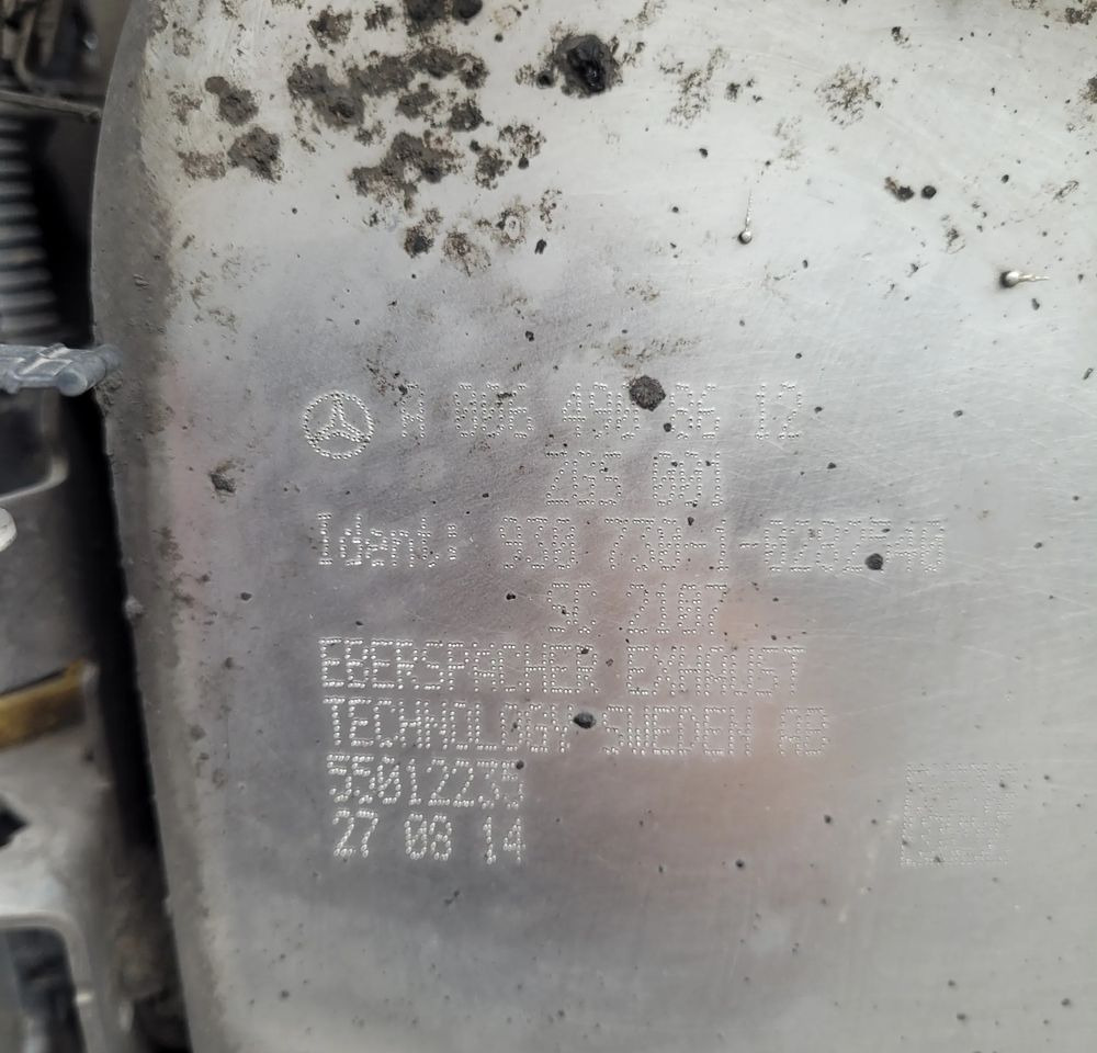 KATALIZATOR MERCEDES ACTROS MP4 A006 490 86 12 - Convertidor catalítico para Camión: foto 4 KATALIZATOR MERCEDES ACTROS MP4 A006 490 86 12 - Convertidor catalítico para Camión: foto 4