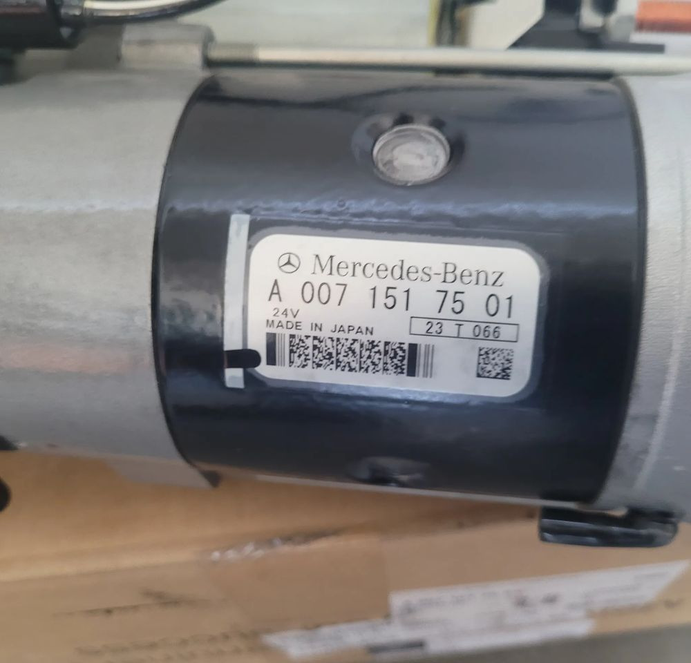 ROZRUSZNIK MERCEDES ACTROS MP5 A0071517501 NOWY ORYGINAŁ CHWALIM116 - Arranque para Camión: foto 3 ROZRUSZNIK MERCEDES ACTROS MP5 A0071517501 NOWY ORYGINAŁ CHWALIM116 - Arranque para Camión: foto 3