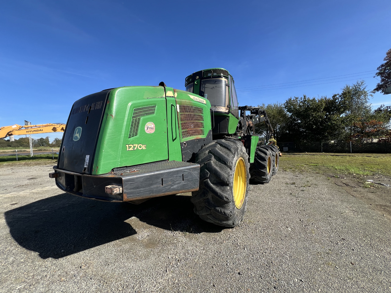 JOHN DEERE 1270E - Procesadora forestal: foto 3 JOHN DEERE 1270E - Procesadora forestal: foto 3