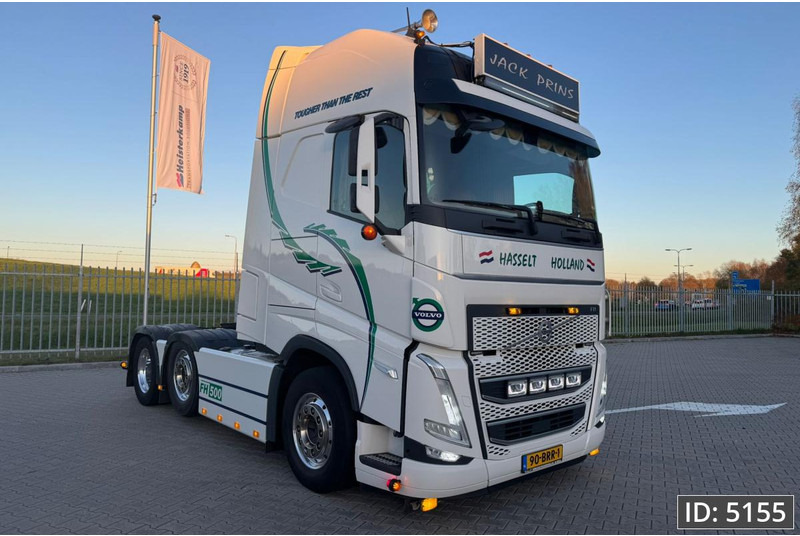Volvo FH 500 Globetrotter XL, Euro 6, 6x2 / Sliding 5th wheel / Alcoa / Leather / TOP! - Cabeza tractora: foto 5 Volvo FH 500 Globetrotter XL, Euro 6, 6x2 / Sliding 5th wheel / Alcoa / Leather / TOP! - Cabeza tractora: foto 5