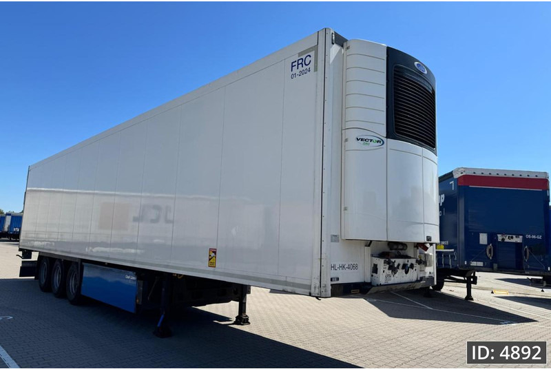 Krone SD / Carrier Vector 1550 / Palletbox / BPW Drum - Semirremolque frigorífico: foto 4 Krone SD / Carrier Vector 1550 / Palletbox / BPW Drum - Semirremolque frigorífico: foto 4