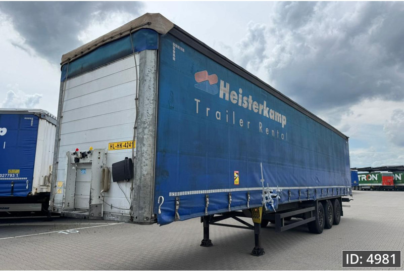 Schmitz Cargobull SCB*S3T / Disk brakes - Semirremolque lona: foto 1 Schmitz Cargobull SCB*S3T / Disk brakes - Semirremolque lona: foto 1