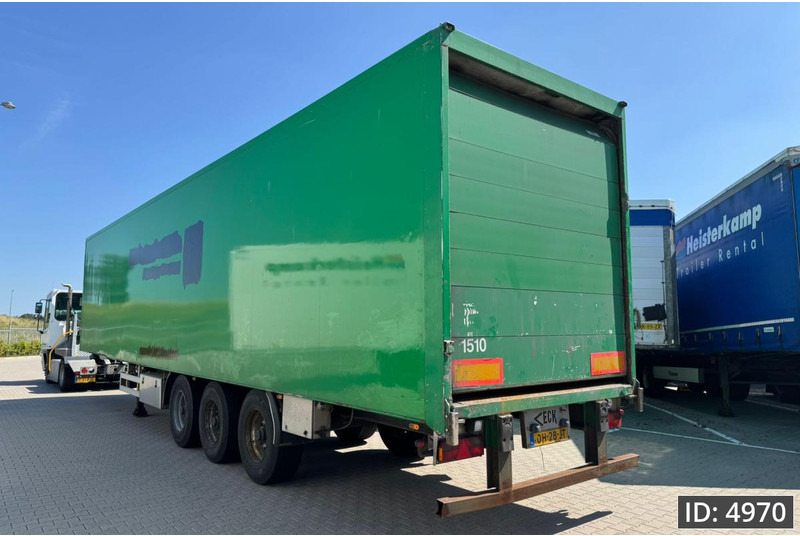 Van Eck PT-3 / BPW Drum / Roll up door - Semirremolque caja cerrada: foto 2 Van Eck PT-3 / BPW Drum / Roll up door - Semirremolque caja cerrada: foto 2