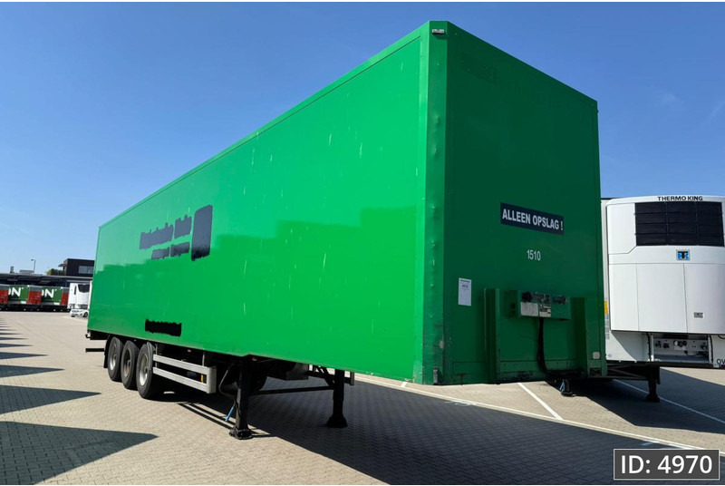 Van Eck PT-3 / BPW Drum / Roll up door - Semirremolque caja cerrada: foto 4 Van Eck PT-3 / BPW Drum / Roll up door - Semirremolque caja cerrada: foto 4