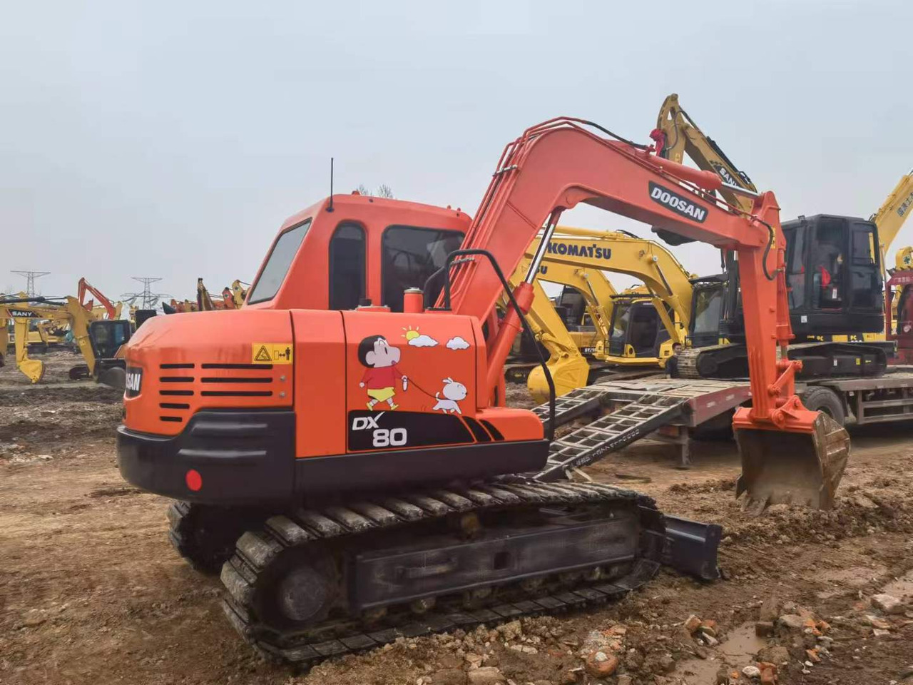 DOOSAN DX80 - Excavadora de cadenas: foto 2 DOOSAN DX80 - Excavadora de cadenas: foto 2