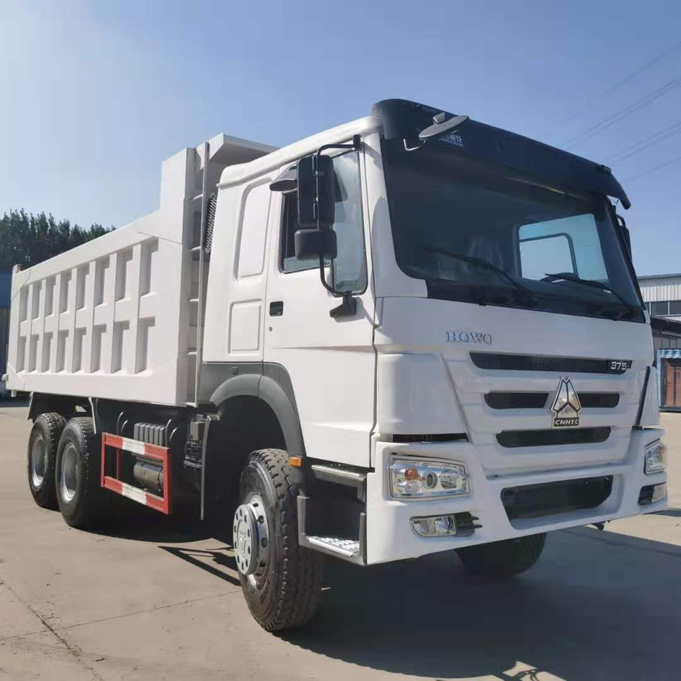 Howo Dump Truck 6✖4 White Click Here for Discount - Camión caja cerrada: foto 1 Howo Dump Truck 6✖4 White Click Here for Discount - Camión caja cerrada: foto 1