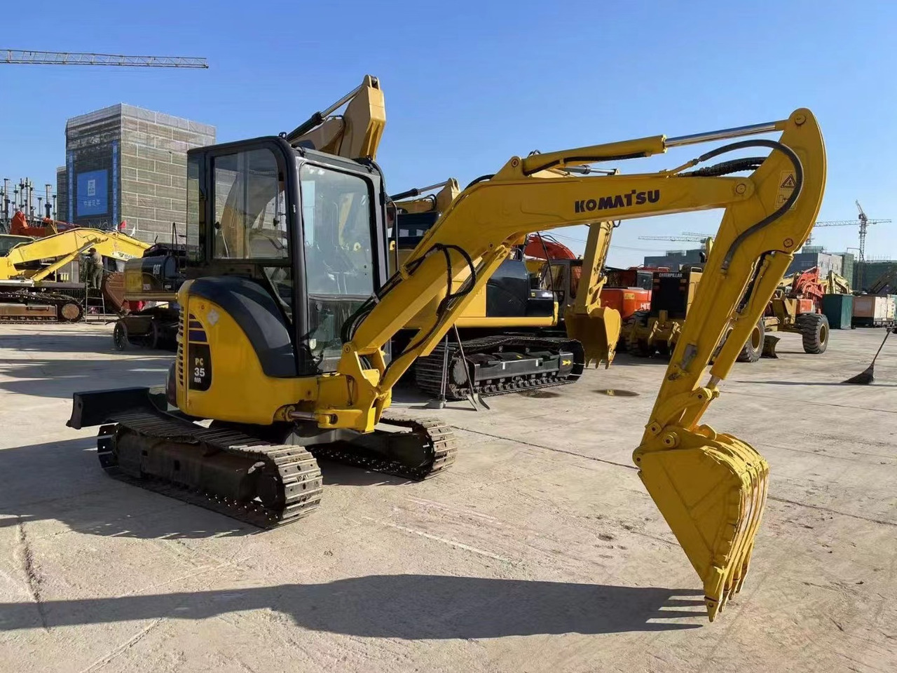 Komatsu PC35 - Excavadora de cadenas: foto 3 Komatsu PC35 - Excavadora de cadenas: foto 3
