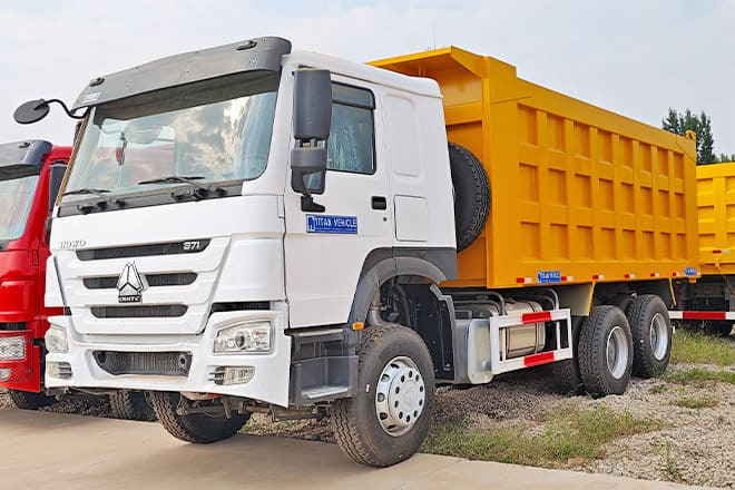 SINOTRUK Second Hand Sinotruk Howo 371 Dump Truck Specifications for Sale in Uruguay - Camión volquete: foto 3 SINOTRUK Second Hand Sinotruk Howo 371 Dump Truck Specifications for Sale in Uruguay - Camión volquete: foto 3