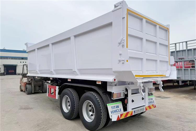 TITAN 2 Axle Dump Semi Trailer for Sale In Tanzania - Semirremolque volquete: foto 2 TITAN 2 Axle Dump Semi Trailer for Sale In Tanzania - Semirremolque volquete: foto 2