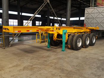 TITAN 20 ft Shipping Container Trailer for Sale in Jamaica - Semirremolque chasis: foto 1 TITAN 20 ft Shipping Container Trailer for Sale in Jamaica - Semirremolque chasis: foto 1