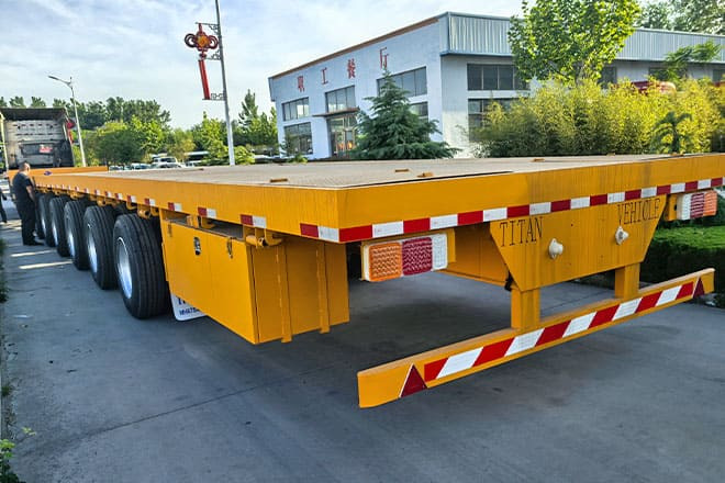 TITAN 6 Axle Extendable Semi Trailer for Sale in Saudi Arabia - Semirremolque góndola rebajadas: foto 4 TITAN 6 Axle Extendable Semi Trailer for Sale in Saudi Arabia - Semirremolque góndola rebajadas: foto 4