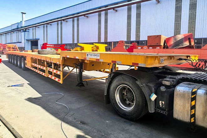 TITAN 6 Axle Extendable Semi Trailer for Sale in Saudi Arabia - Semirremolque góndola rebajadas: foto 1 TITAN 6 Axle Extendable Semi Trailer for Sale in Saudi Arabia - Semirremolque góndola rebajadas: foto 1