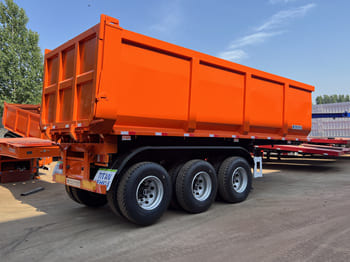TITAN Dump Semi Truck Trailer for Sale in Ghana - Semirremolque volquete: foto 1 TITAN Dump Semi Truck Trailer for Sale in Ghana - Semirremolque volquete: foto 1