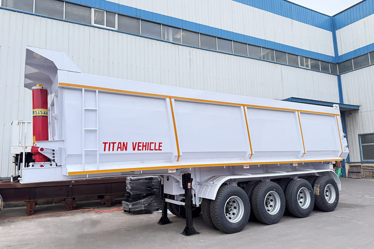 TITAN End Dump Trailer for Sale in Kenya - Semirremolque volquete: foto 1 TITAN End Dump Trailer for Sale in Kenya - Semirremolque volquete: foto 1