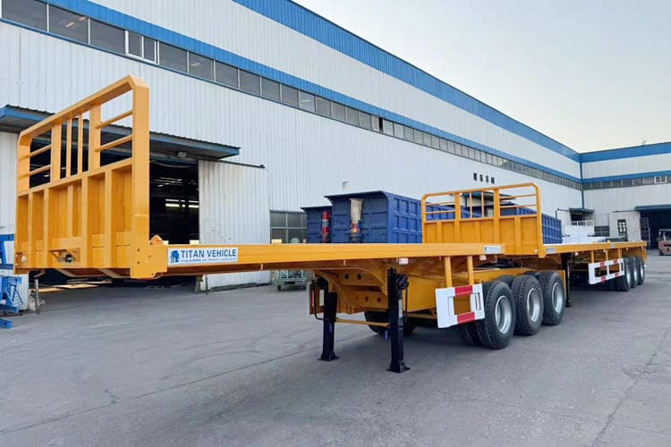 TITAN Flatbed Superlink Trailer for Sale in Zambia - Semirremolque plataforma/ Caja abierta: foto 1 TITAN Flatbed Superlink Trailer for Sale in Zambia - Semirremolque plataforma/ Caja abierta: foto 1