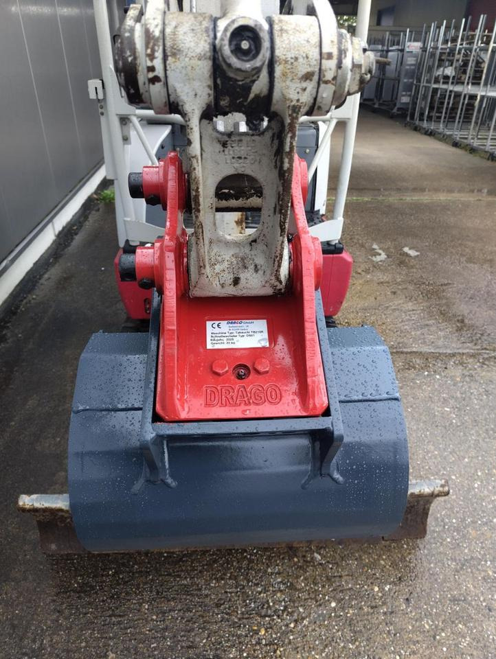 Miniexcavadora Takeuchi TB 215 R  - 1.611 h - Schnellwechsler neu -: foto 6