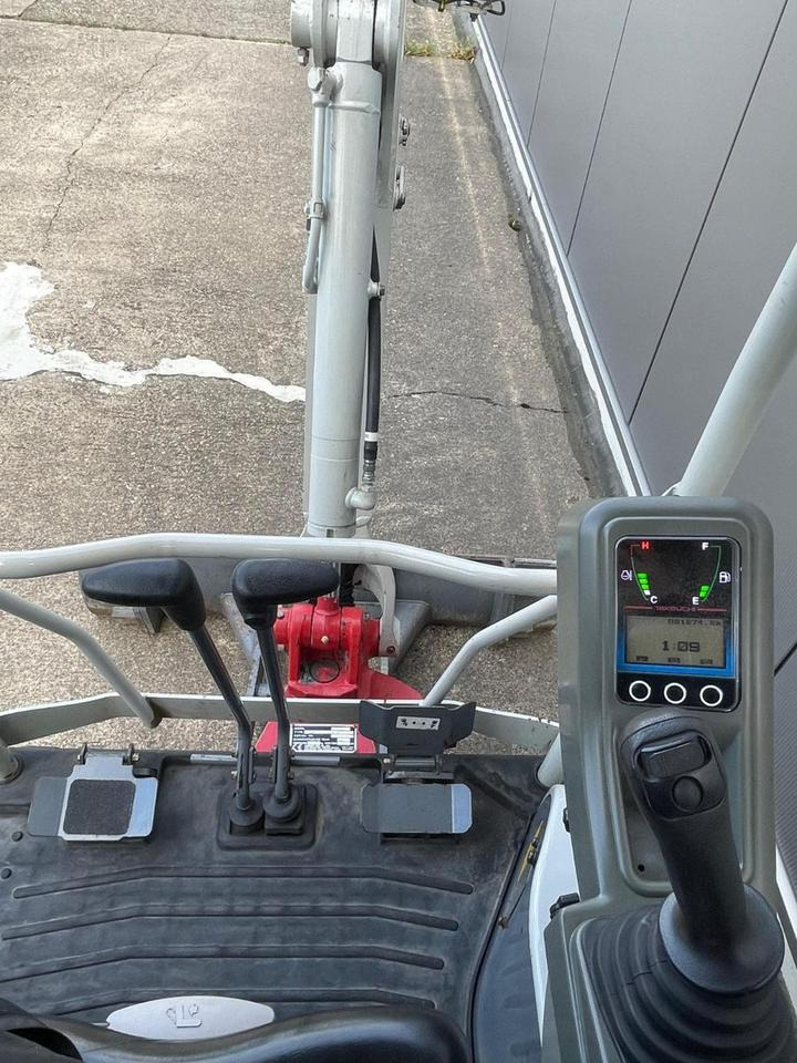 Miniexcavadora Takeuchi TB 215 R  - 1.611 h - Schnellwechsler neu -: foto 15