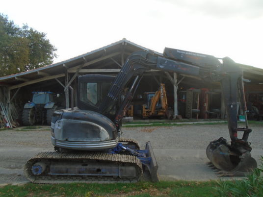 Hitachi ex75-3 - Miniexcavadora: foto 2 Hitachi ex75-3 - Miniexcavadora: foto 2