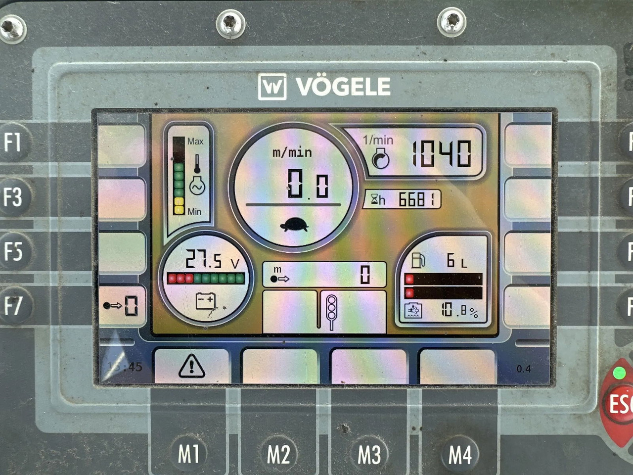 Vögele Super 1303-3i - Pavimentadora de asfalto: foto 5 Vögele Super 1303-3i - Pavimentadora de asfalto: foto 5