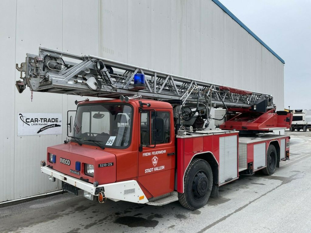 Iveco Magirus 120.25 Drehleiter 30m mit Korb! Iveco Magirus 120.25 Drehleiter 30m mit Korb! - Camión de bomberos: foto 1 Iveco Magirus 120.25 Drehleiter 30m mit Korb! Iveco Magirus 120.25 Drehleiter 30m mit Korb! - Camión de bomberos: foto 1