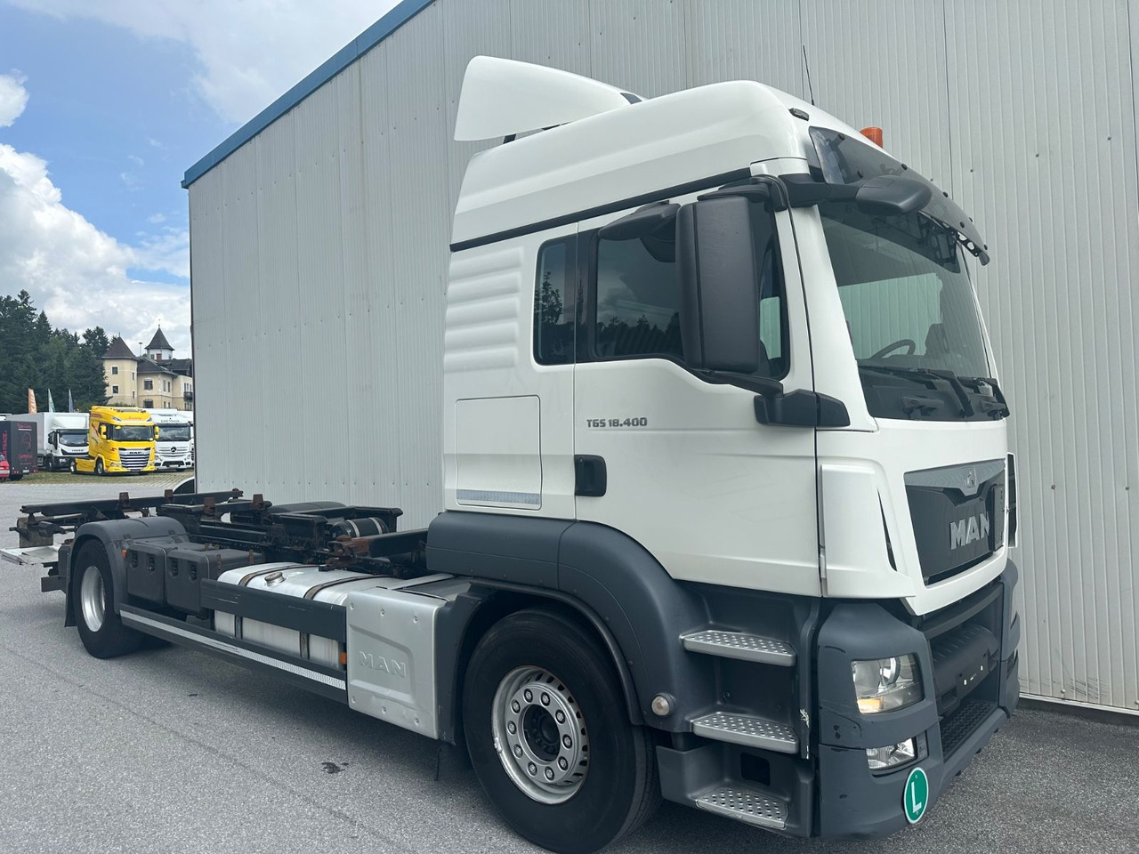 MAN TGS 18.400 Intarder / LBW / Webasto - Camión portacontenedore/ Intercambiable: foto 2 MAN TGS 18.400 Intarder / LBW / Webasto - Camión portacontenedore/ Intercambiable: foto 2