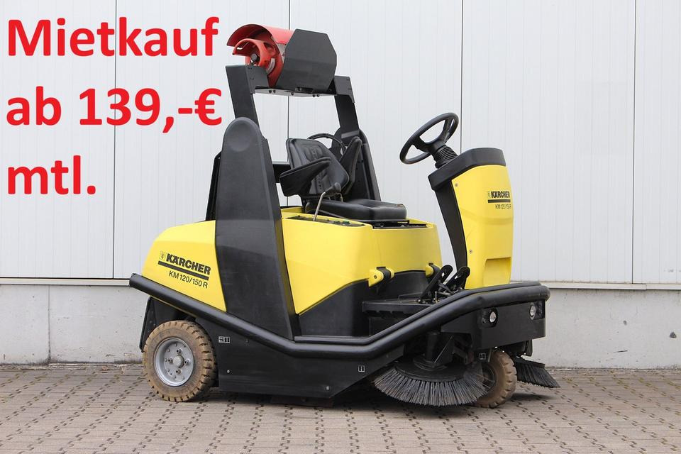 Kärcher KM120/150R LPG Aufsitz- Kehrsaugmaschine Kehrmaschine Gas - Barredora industrial: foto 1 Kärcher KM120/150R LPG Aufsitz- Kehrsaugmaschine Kehrmaschine Gas - Barredora industrial: foto 1