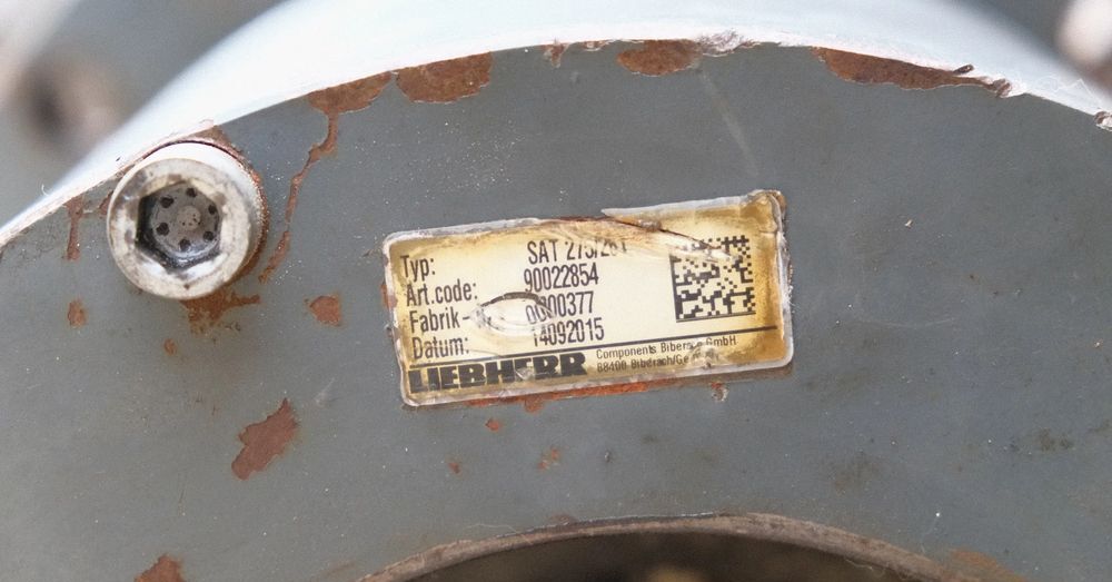 Reduktor obrotu R906,R916,R922,R926,R950 LH 30 SAT 215/251 do koparki liebherr A314,A316 ,R313,R317 R 900,R902 - Recambio: foto 5 Reduktor obrotu R906,R916,R922,R926,R950 LH 30 SAT 215/251 do koparki liebherr A314,A316 ,R313,R317 R 900,R902 - Recambio: foto 5