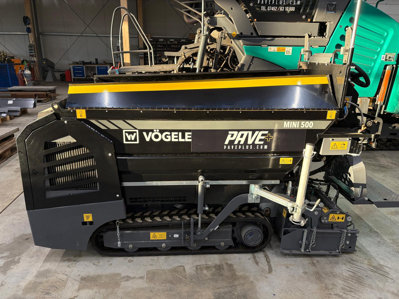 VÖGELE MINI 500 - Pavimentadora de asfalto: foto 1 VÖGELE MINI 500 - Pavimentadora de asfalto: foto 1