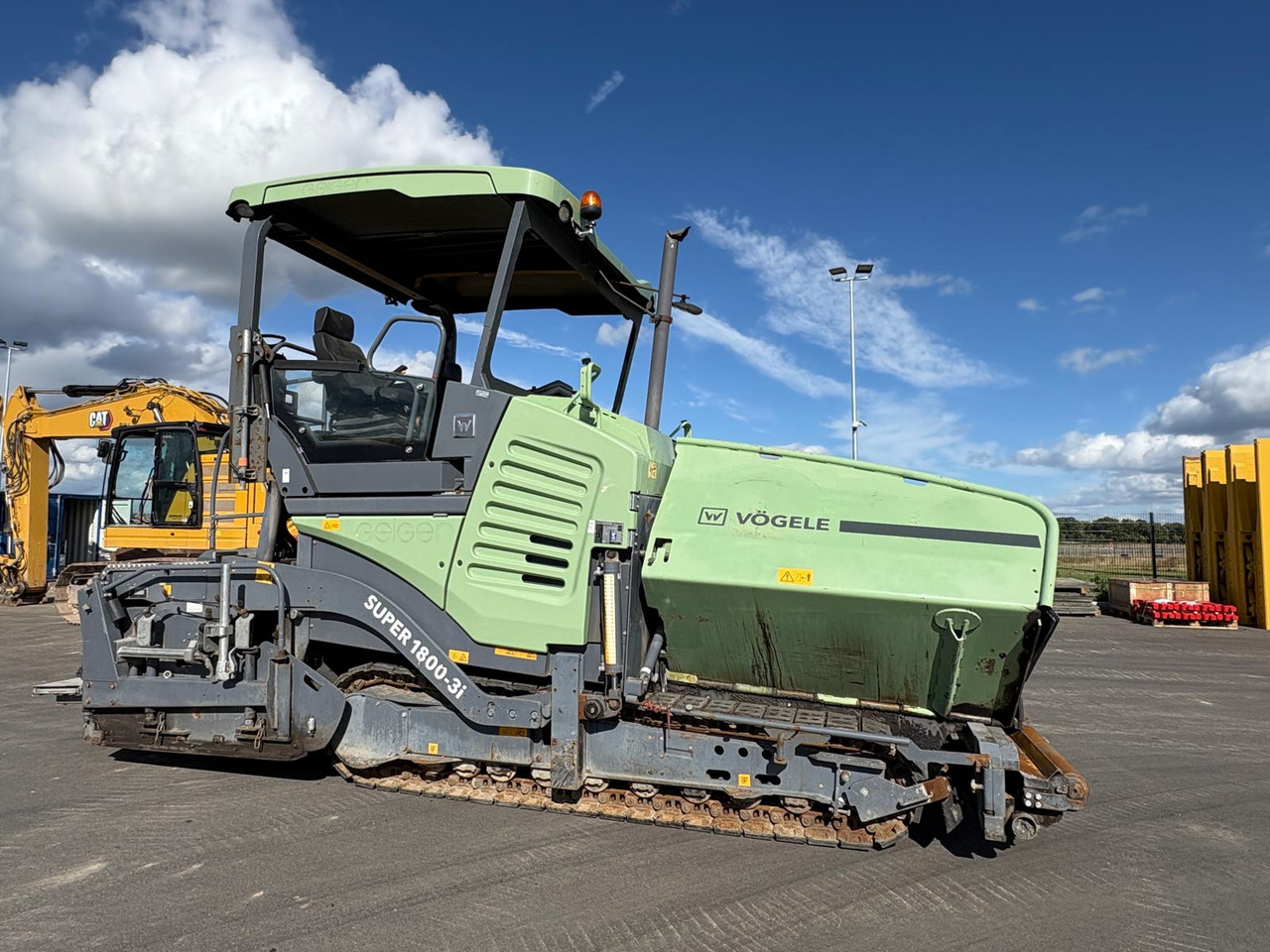 VÖGELE SUPER 1800-3i - Pavimentadora de asfalto: foto 4 VÖGELE SUPER 1800-3i - Pavimentadora de asfalto: foto 4