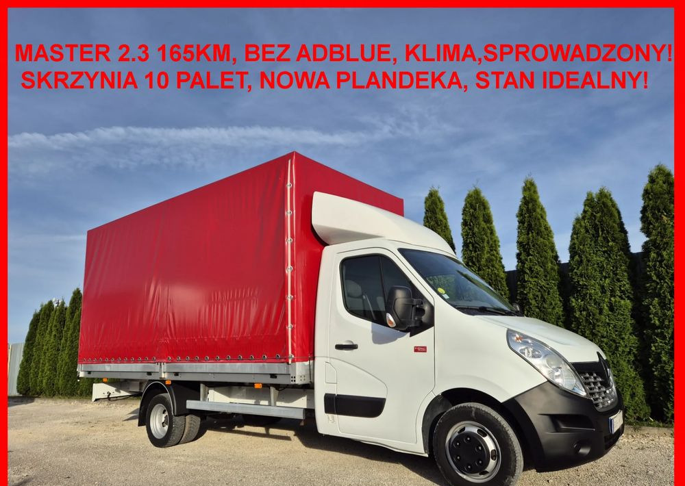 Renault Master 2.3 165KM Bez Adblue Skrzyniowy - Furgoneta con lona: foto 1 Renault Master 2.3 165KM Bez Adblue Skrzyniowy - Furgoneta con lona: foto 1