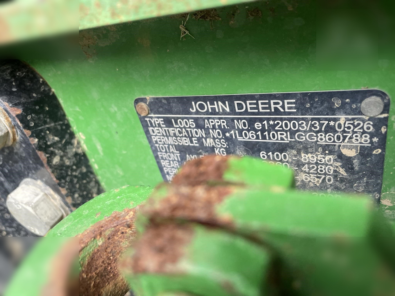 2016 JOHN DEERE 6110R - Tractor: foto 2 2016 JOHN DEERE 6110R - Tractor: foto 2