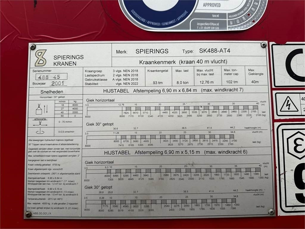 Spierings AT4 SK488 - 400V + diesel  - Grúa todo terreno: foto 3 Spierings AT4 SK488 - 400V + diesel  - Grúa todo terreno: foto 3
