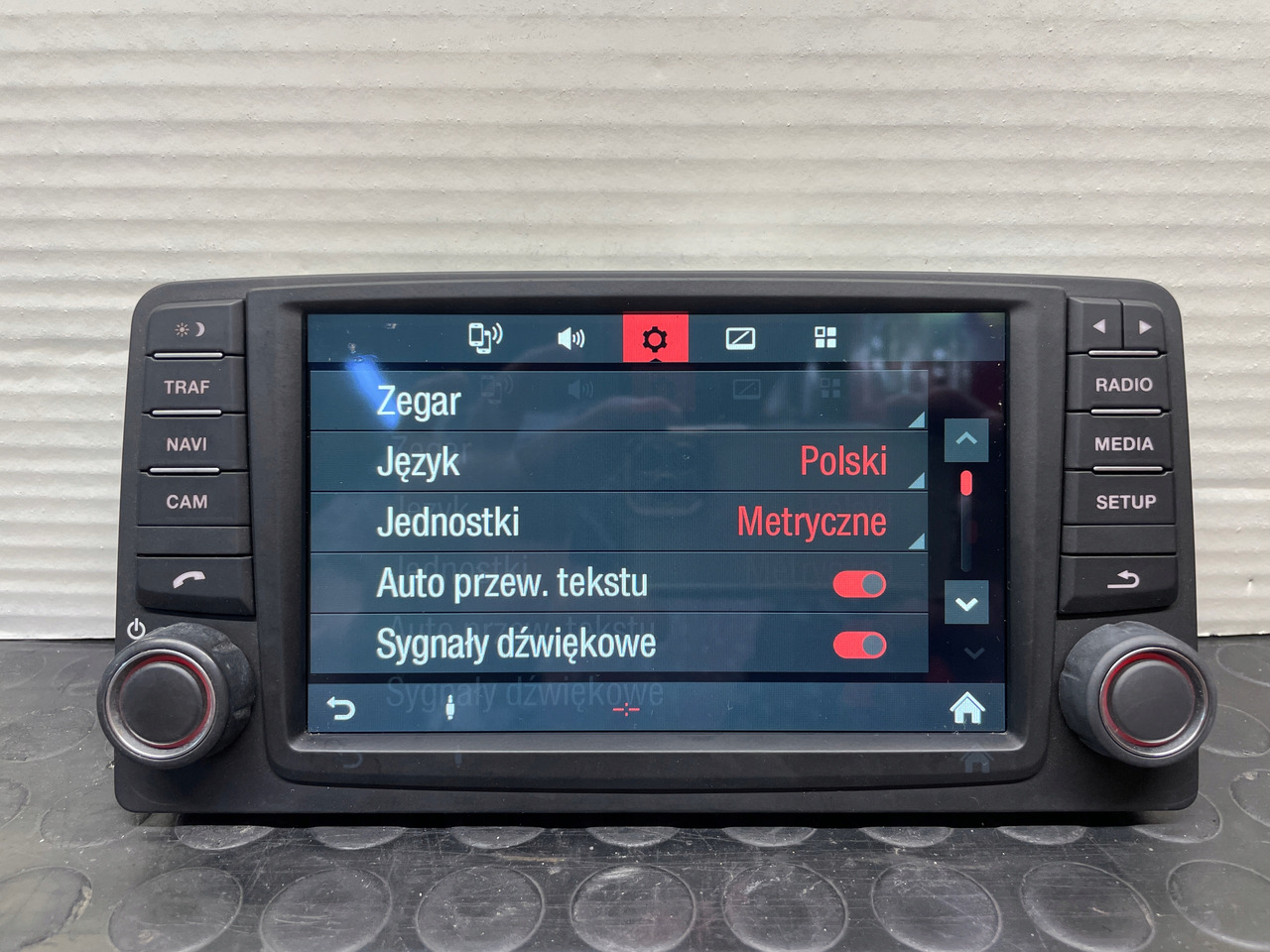 RADIO NAWIGACJA MAN TGS TGX EURO 6 81281006031 - Sistema de navegación para Camión: foto 1 RADIO NAWIGACJA MAN TGS TGX EURO 6 81281006031 - Sistema de navegación para Camión: foto 1