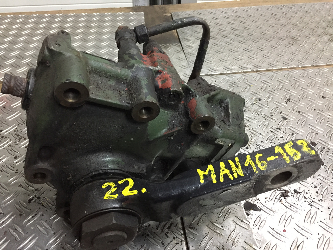 Gebrauchtes Lenkgetriebe MAN, 16.168, Artikel - Nr.: 81.9999 - 9999 - Caja de dirección para Camión: foto 1 Gebrauchtes Lenkgetriebe MAN, 16.168, Artikel - Nr.: 81.9999 - 9999 - Caja de dirección para Camión: foto 1