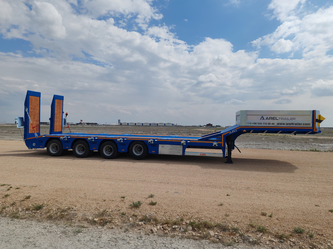 AREL TRAILER 4 AXLE LOW LOADER TRAILER - Semirremolque góndola rebajadas: foto 1 AREL TRAILER 4 AXLE LOW LOADER TRAILER - Semirremolque góndola rebajadas: foto 1