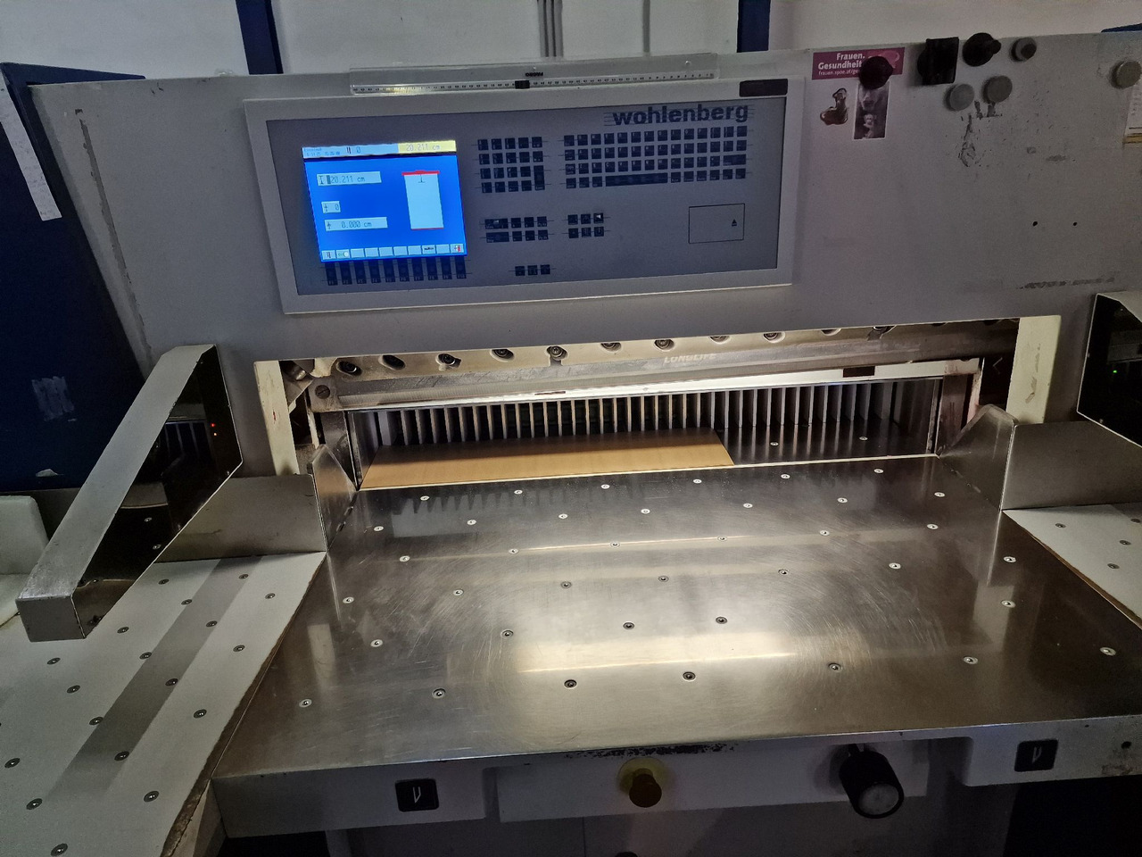 Wohlenberg 115 - Máquina de corte de papel: foto 3 Wohlenberg 115 - Máquina de corte de papel: foto 3